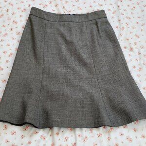 Banana Republic grey/gray circle skirt size 0P